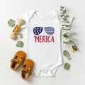 'Merica Baby Onesie | 4th of July Patriotic Outfit
