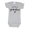 Pass me to Grandma, Grandparents Onesie, New Baby Gift