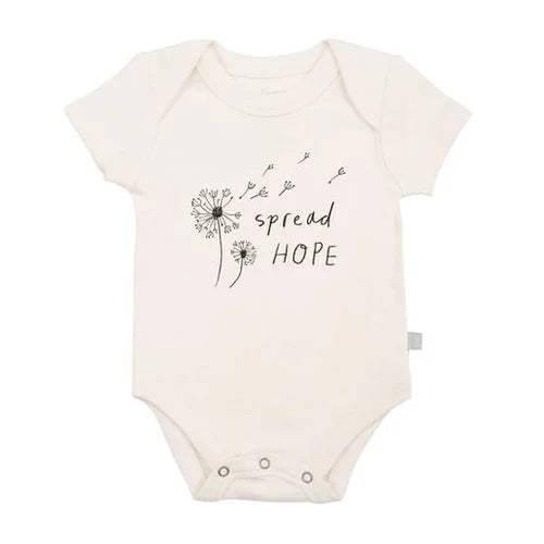 Spread Hope Baby Graphic Organic Bodysuit