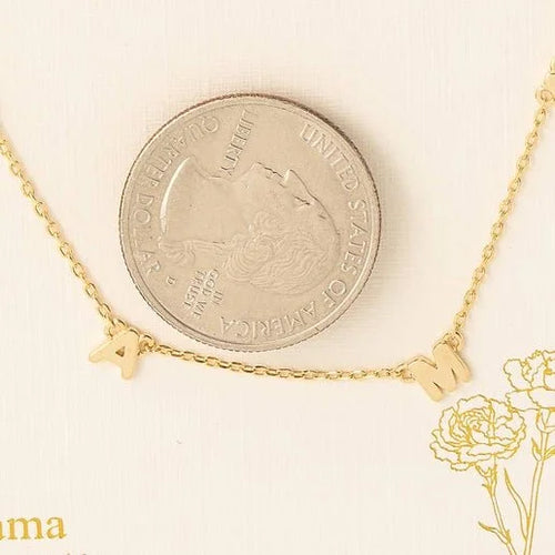 Dainty Mama Charm Necklace | Gold & Silver | Motherhood Gift